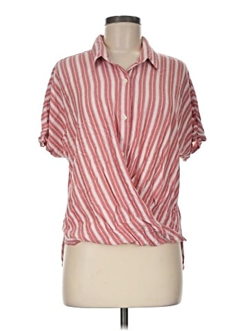 BCBGeneration Short Sleeve Blouse (view 1)