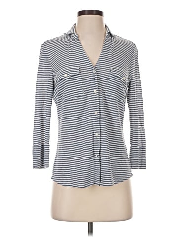J. McLaughlin 3/4 Sleeve Button-Down Shirt (view 1)