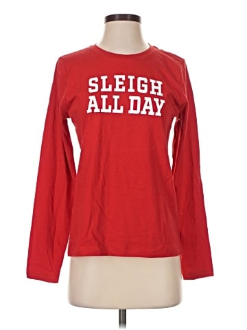 J.Crew Factory Store Long Sleeve T-Shirt (view 1)