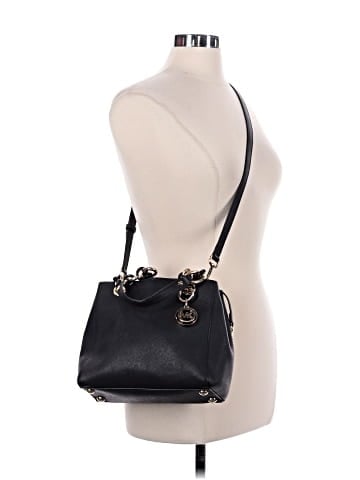 MICHAEL Michael Kors Leather Satchel (view 2)