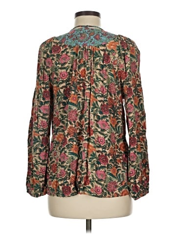 Natural Life Long Sleeve Blouse (view 2)