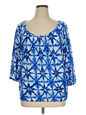 MICHAEL Michael Kors 3/4 Sleeve Blouse (view 1)