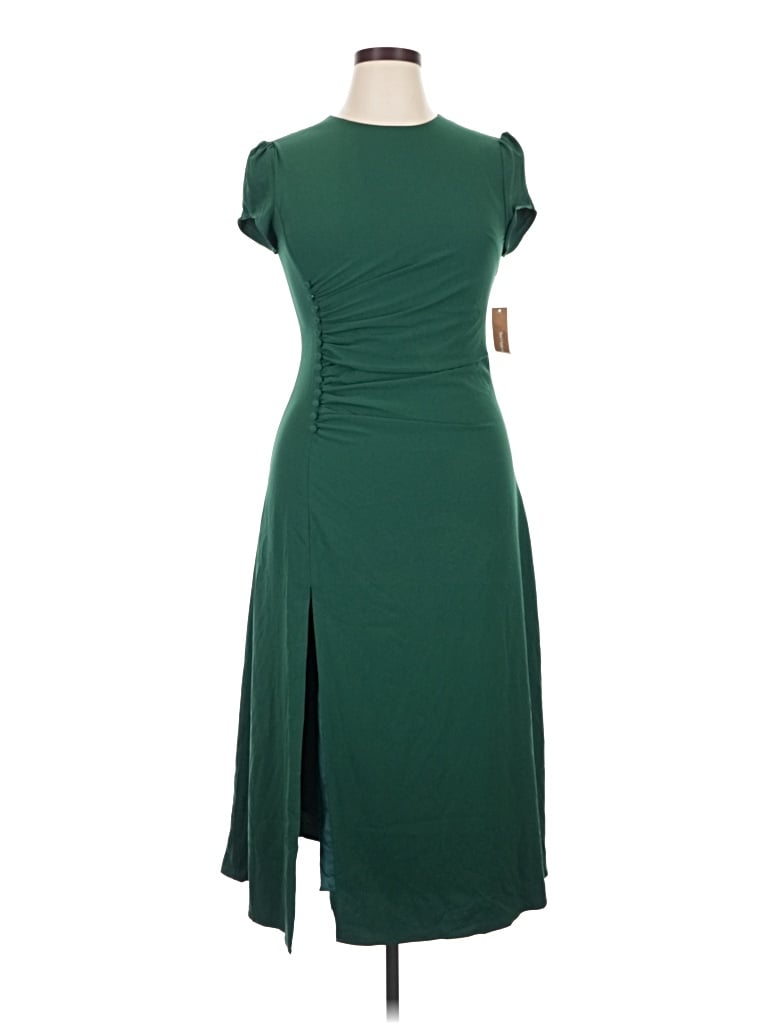 Opt Casual Dress In Green