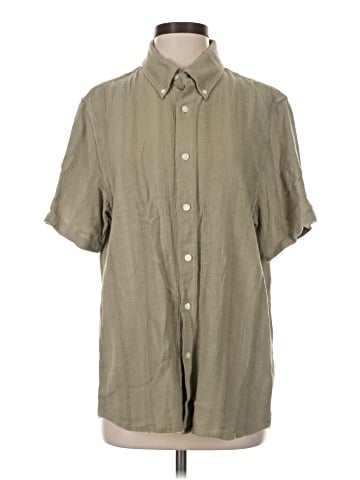 Abercrombie & Fitch Short Sleeve Button-Down Shirt (view 1)