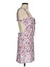 70°F/21°C 100% Polyester Floral White Cocktail Dress Size M - photo 4