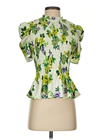 Amanda Uprichard Short Sleeve Blouse (view 1)