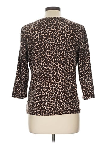 Weekends by Chico's 3/4 Sleeve T-Shirt (view 2)