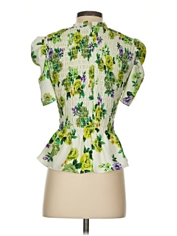 Amanda Uprichard Short Sleeve Blouse (view 2)