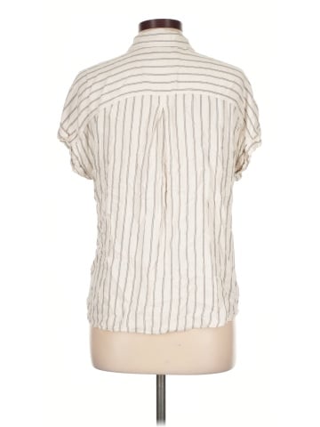 Cosmic Blue Love Short Sleeve Blouse (view 2)