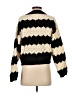 Line & Dot 100% Polyester Stripes Black Pullover Sweater Size XS - photo 2