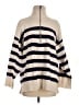 Free People Stripes Tan Pullover Sweater Size XS - photo 1