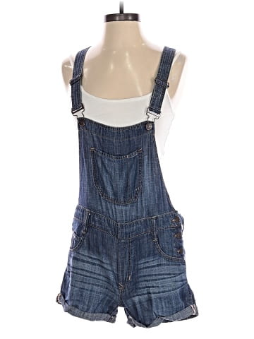 Express Jeans Overall Shorts (view 1)