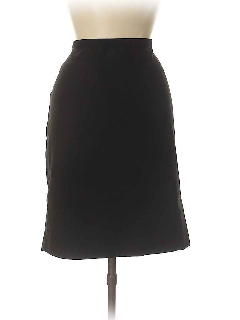 SOHO Apparel Ltd Solid Black Casual Skirt Size L - 77% off | thredUP
