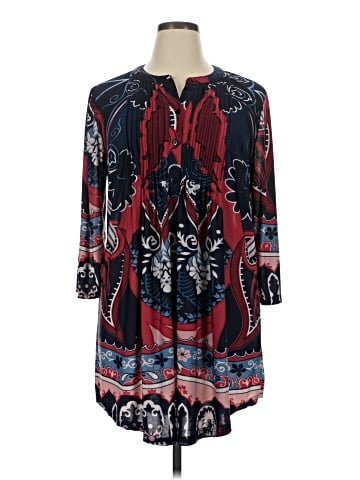 Reborn 3/4 Sleeve Blouse (view 1)