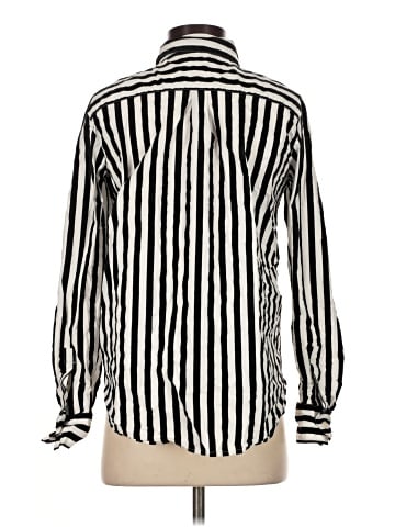 Ann Taylor Long Sleeve Button-Down Shirt (view 2)