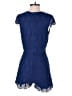 Francesca's 100% Polyester Blue Romper Size M - photo 2