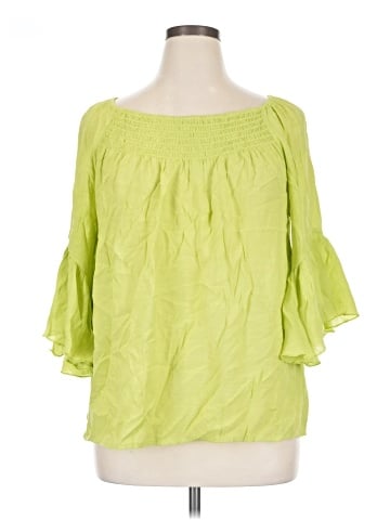 Cato 3/4 Sleeve Blouse (view 1)