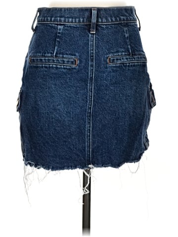 Express Denim Skirt (view 2)