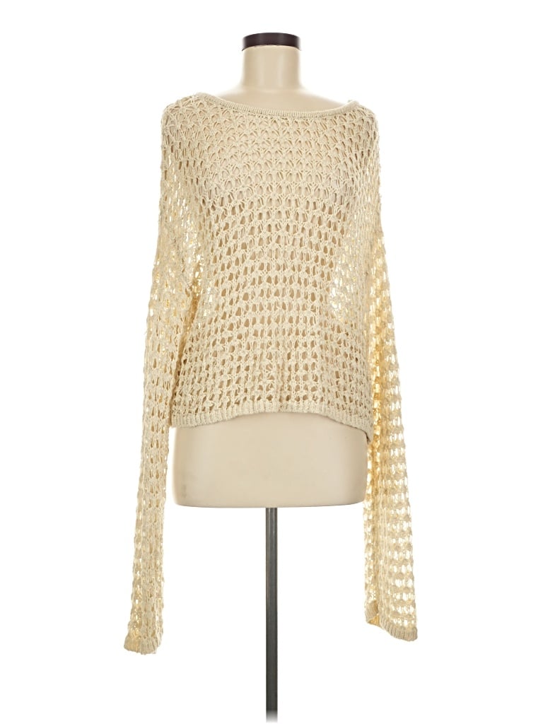 Pre-owned Shade & Shore Pullover Sweater In Ivory
