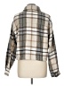 For The Republic 100% Polyester Plaid Gray Jacket Size L - photo 2