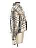 For The Republic 100% Polyester Plaid Gray Jacket Size L - photo 4