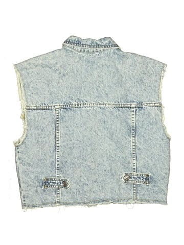 Zara Denim Vest (view 2)