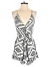 Love Tree 100% Rayon Graphic Silver Romper Size L - photo 1