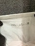 Zara Solid White Long Sleeve Button-Down Shirt Size 8 - photo 3