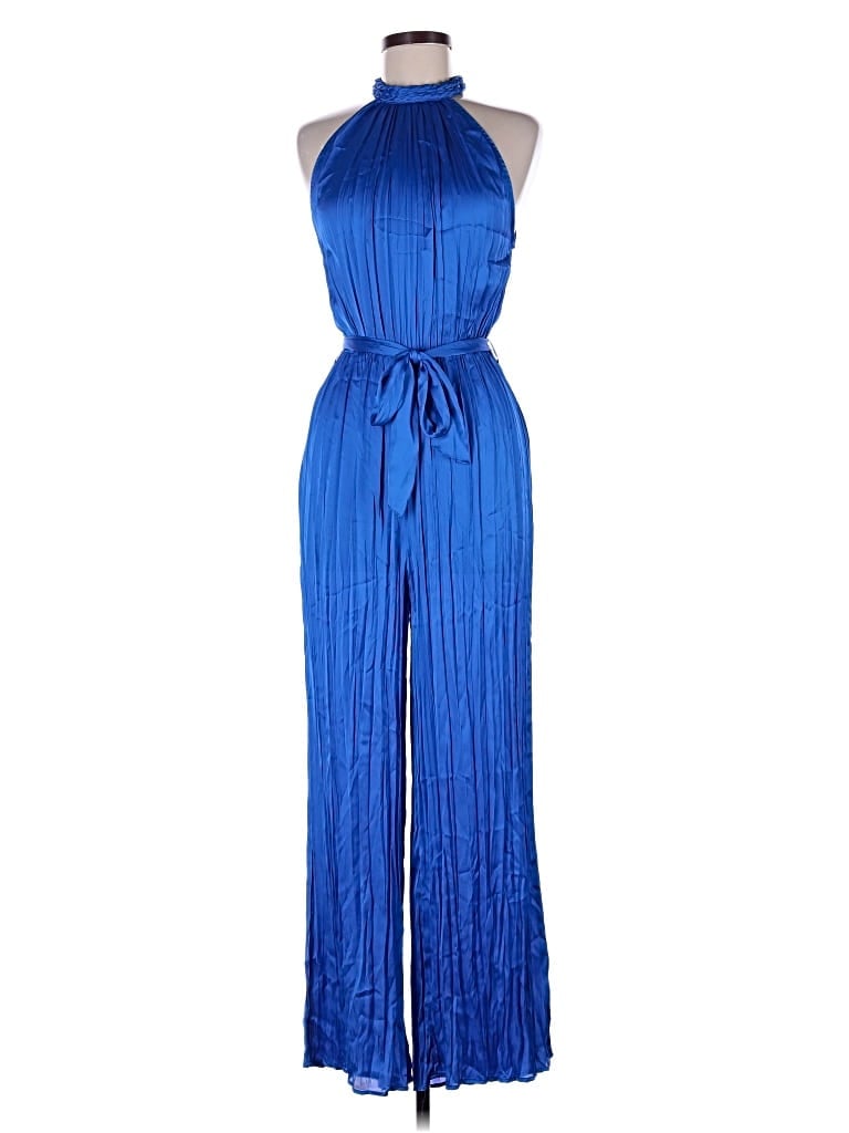 Pre-owned Zara Jumpsuit In Blue