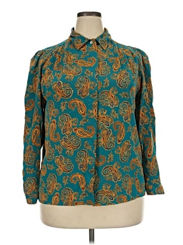 Liz Baker Long Sleeve Blouse (view 1)