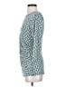 Tahari Teal 3/4 Sleeve Top Size S - photo 5