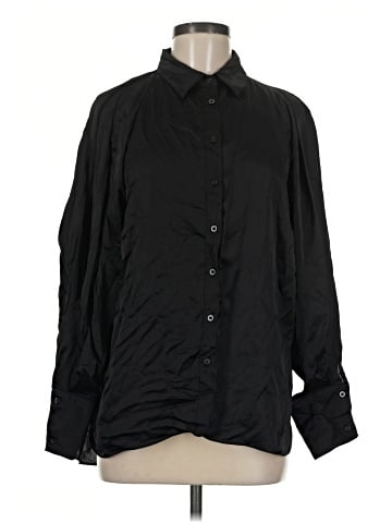 Ellen Tracy Long Sleeve Button-Down Shirt (view 1)
