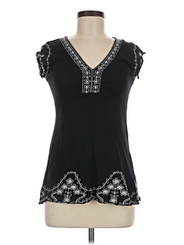 BCBGMAXAZRIA Short Sleeve Top (view 1)