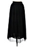 rue21 100% Polyester Solid Black Formal Skirt Size XL - photo 1