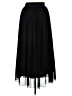 rue21 100% Polyester Solid Black Formal Skirt Size XL - photo 2