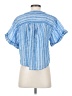 Pilcro Blue Short Sleeve Blouse Size S (petite) - photo 2