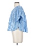 Pilcro Blue Short Sleeve Blouse Size S (petite) - photo 5