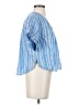 Pilcro Blue Short Sleeve Blouse Size S (petite) - photo 4