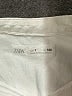 Zara Solid White Long Sleeve Button-Down Shirt Size 7 - photo 3