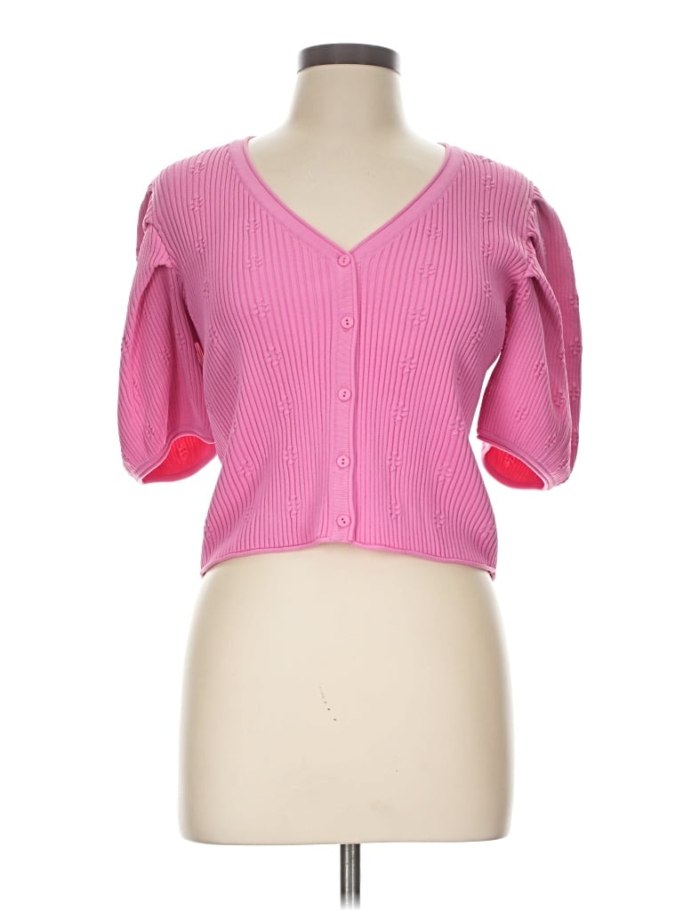 Pre-owned Endless Rose Cardigan Sweater In Pink