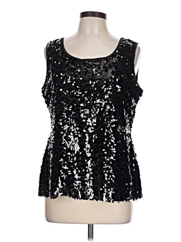 Essentials by Milano Sleeveless Blouse (view 1)