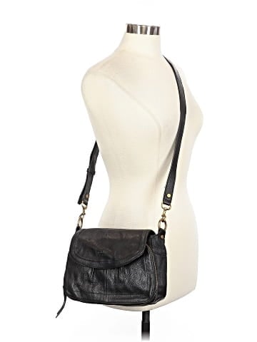 American Leather Co Leather Crossbody Bag (view 2)