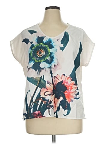 Dantelle Short Sleeve Blouse (view 1)
