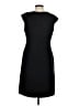 Kasper 100% Polyester Solid Black Cocktail Dress Size 8 - photo 2