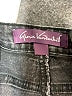 Gloria Vanderbilt Stripes Blue Jeans Size 14 - photo 4
