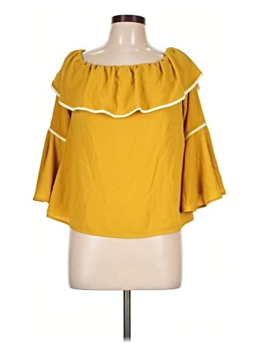 June & Hudson 3/4 Sleeve Blouse (view 1)