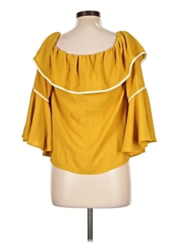 June & Hudson 3/4 Sleeve Blouse (view 2)