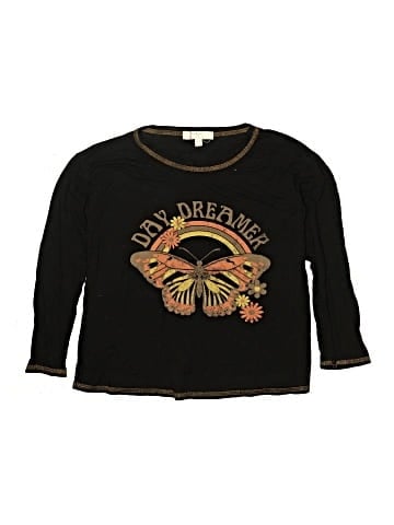 Moa Moa Girls 3/4 Sleeve T-Shirt (view 1)