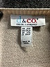D&Co. Tan Pullover Sweater Size 2X - photo 7