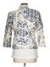 Notations Print Ivory Blazer Size L - photo 2